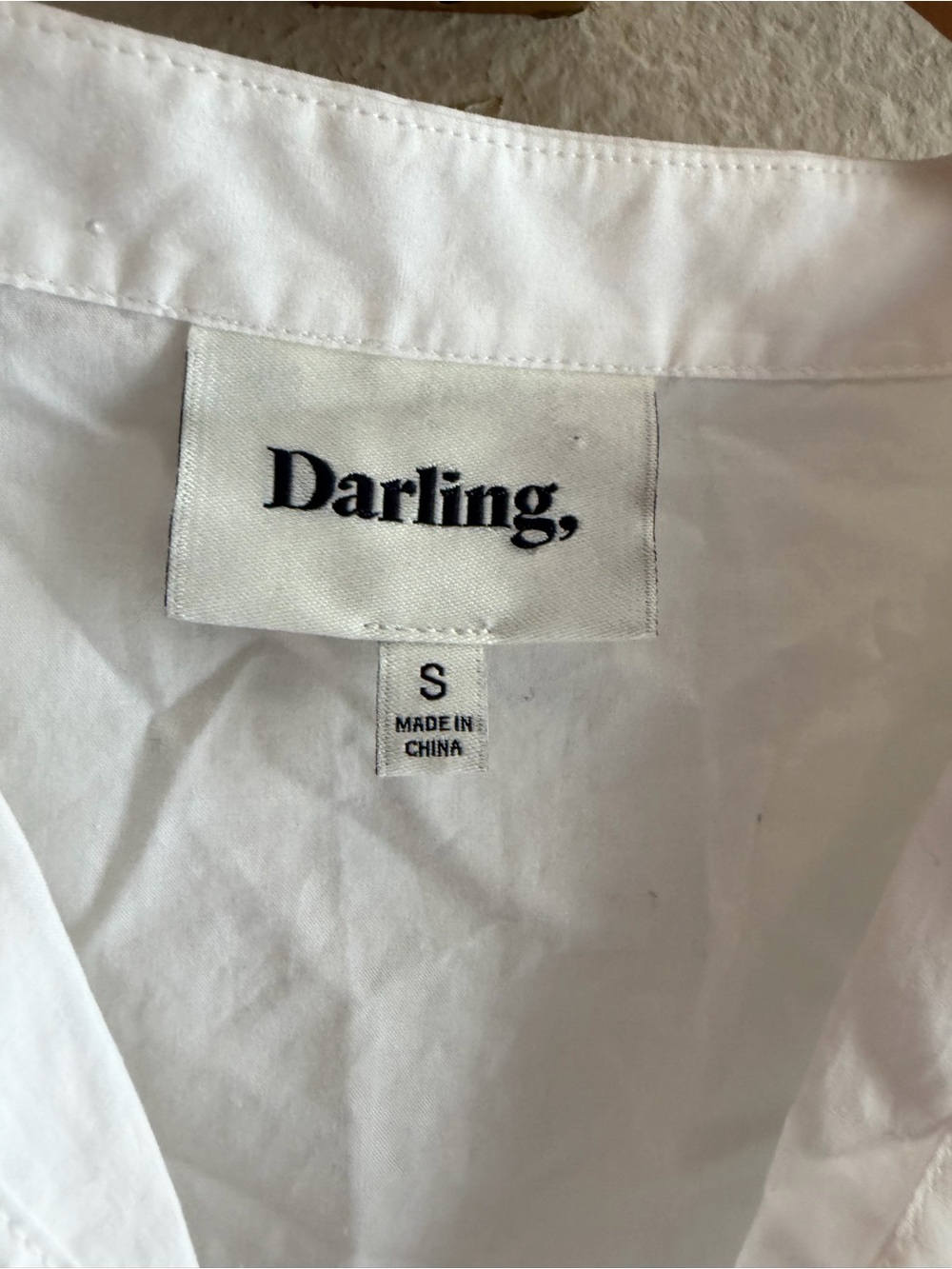 DARLING SOCIETY White Puff Sleeve Drop Waist Dress - Picture 4 of 7